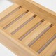 image 3 of OHS Bamboo Bathroom Storage Shelf Caddy Holder Bath Rack - Natural