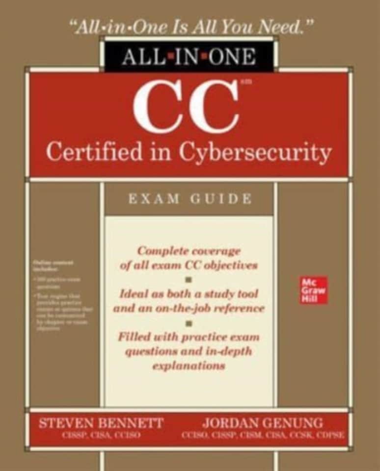CC Certified in Cybersecurity All-in-One Exam Guide Paperback Book