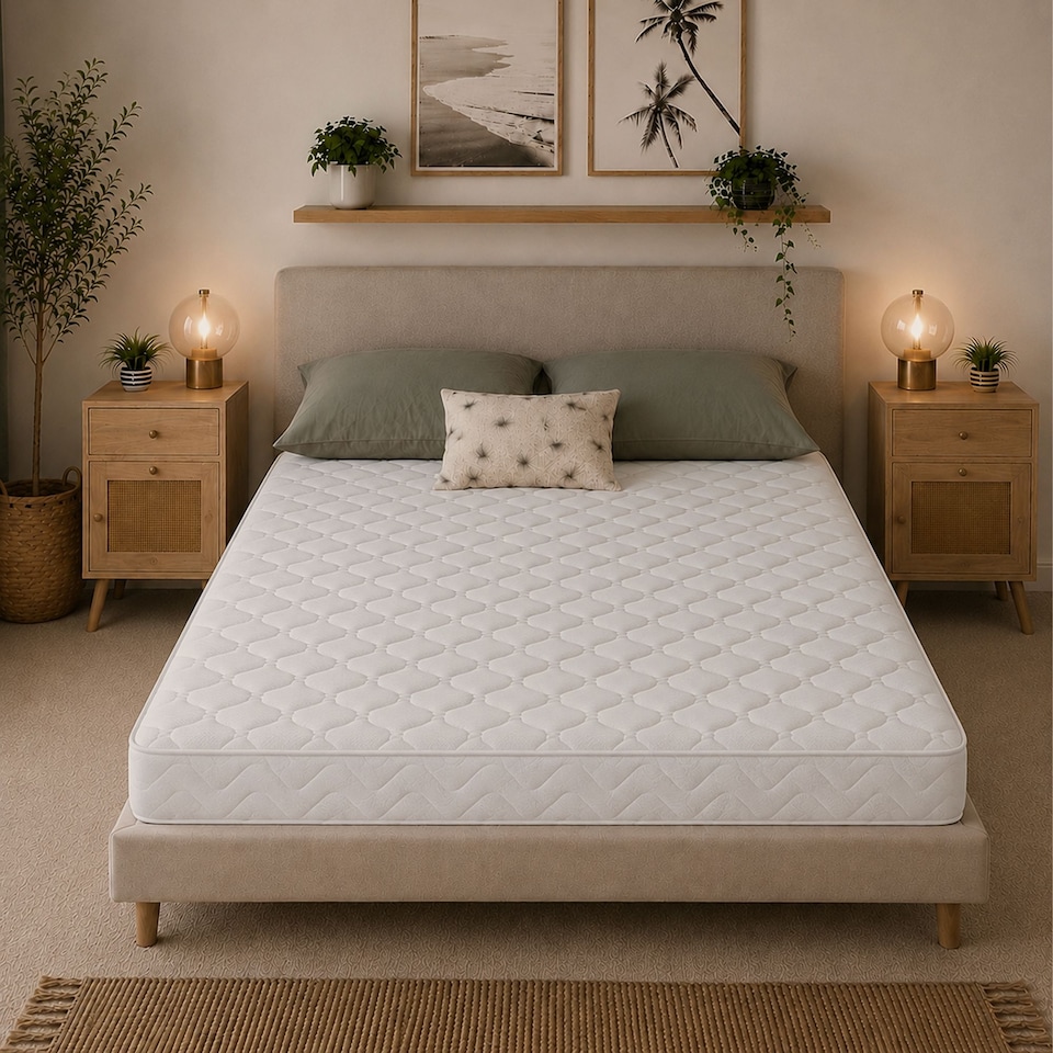 image 1 of CoolTouch Essentials 18cm Spring Mattress Soft Feel