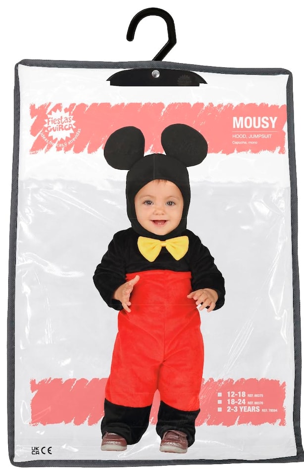 image 1 of Fancy Dress Child Little Mouse - 12-18 m