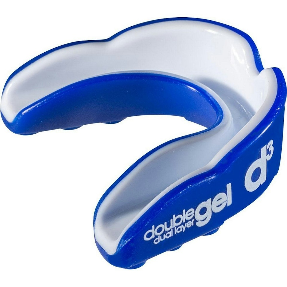 D3 Tape Childrens/Kids Contrast Mouthguard - Blue/White - One Size