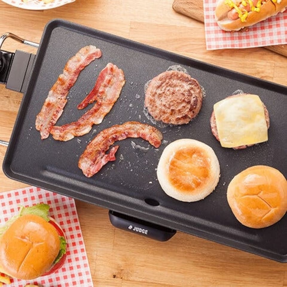 image 1 of Judge 2000W Non-Stick Table Grill