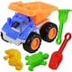 image 1 of The Magic Toy Shop Sand Pit Sand Truck Accessories Set Kids Beach Garden Play Toys