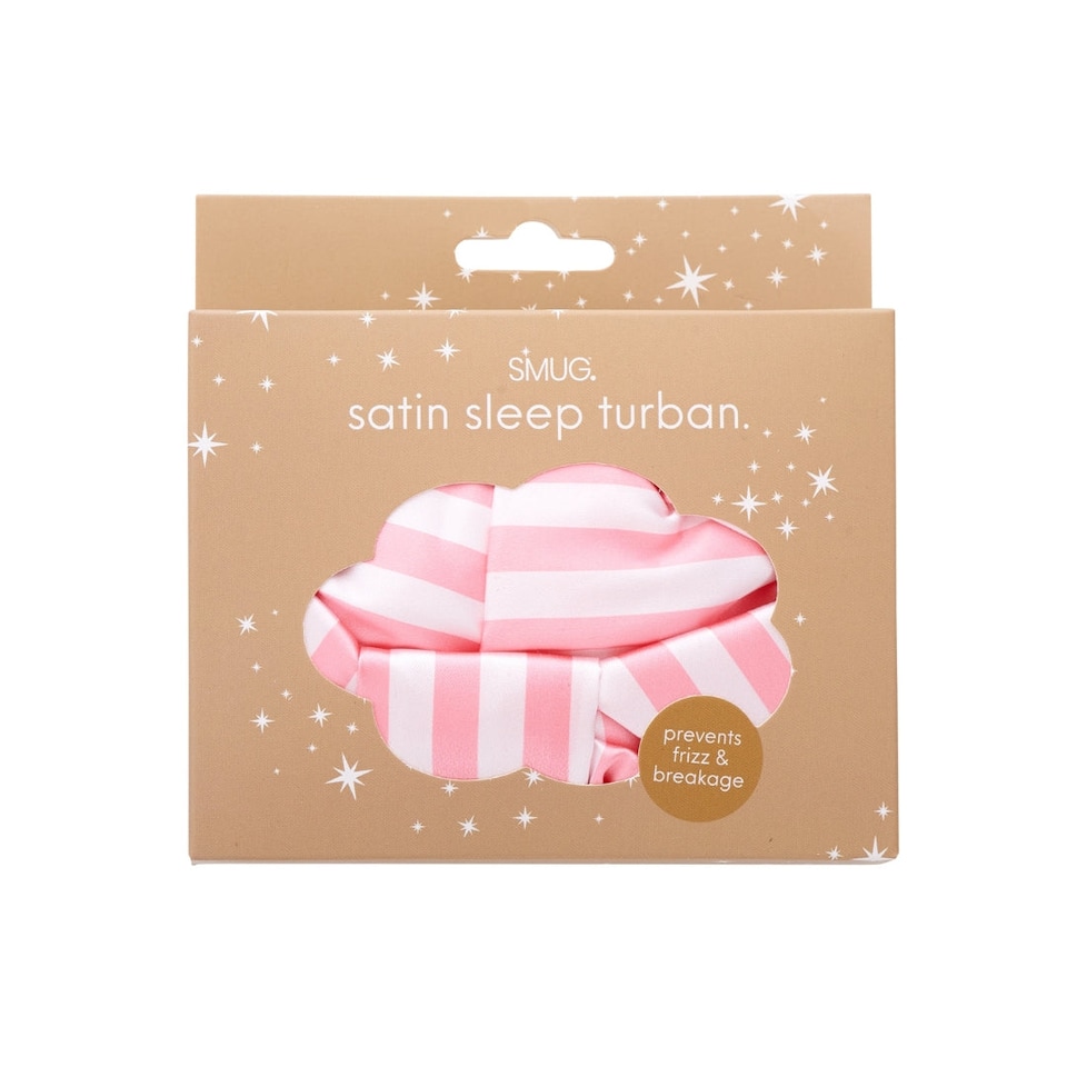 image 1 of SMUG Satin Sleep Turban - Candy Shop