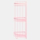 image 2 of OHS 3 Tier Shower Caddy Freestanding Bathroom Corner Shelf Organiser