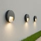 image 2 of CGC PRIMROSE Black LED Round Outdoor Down Light Black
