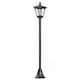 image 1 of Outsunny Outdoor Garden Solar Light with Base IP44 Optical Control Dimmable
