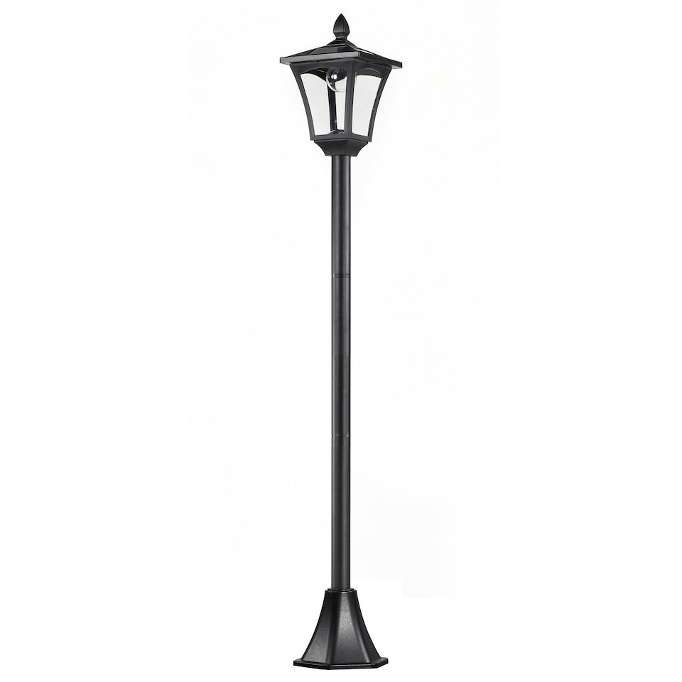 image 1 of Outsunny Outdoor Garden Solar Light with Base IP44 Optical Control Dimmable