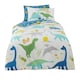 image 1 of Roarsome Fun Reversible Duvet Cover Set - Multicoloured - Single Multi | Single