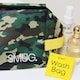 image 3 of SMUG Wash Bag - Green Camo Print
