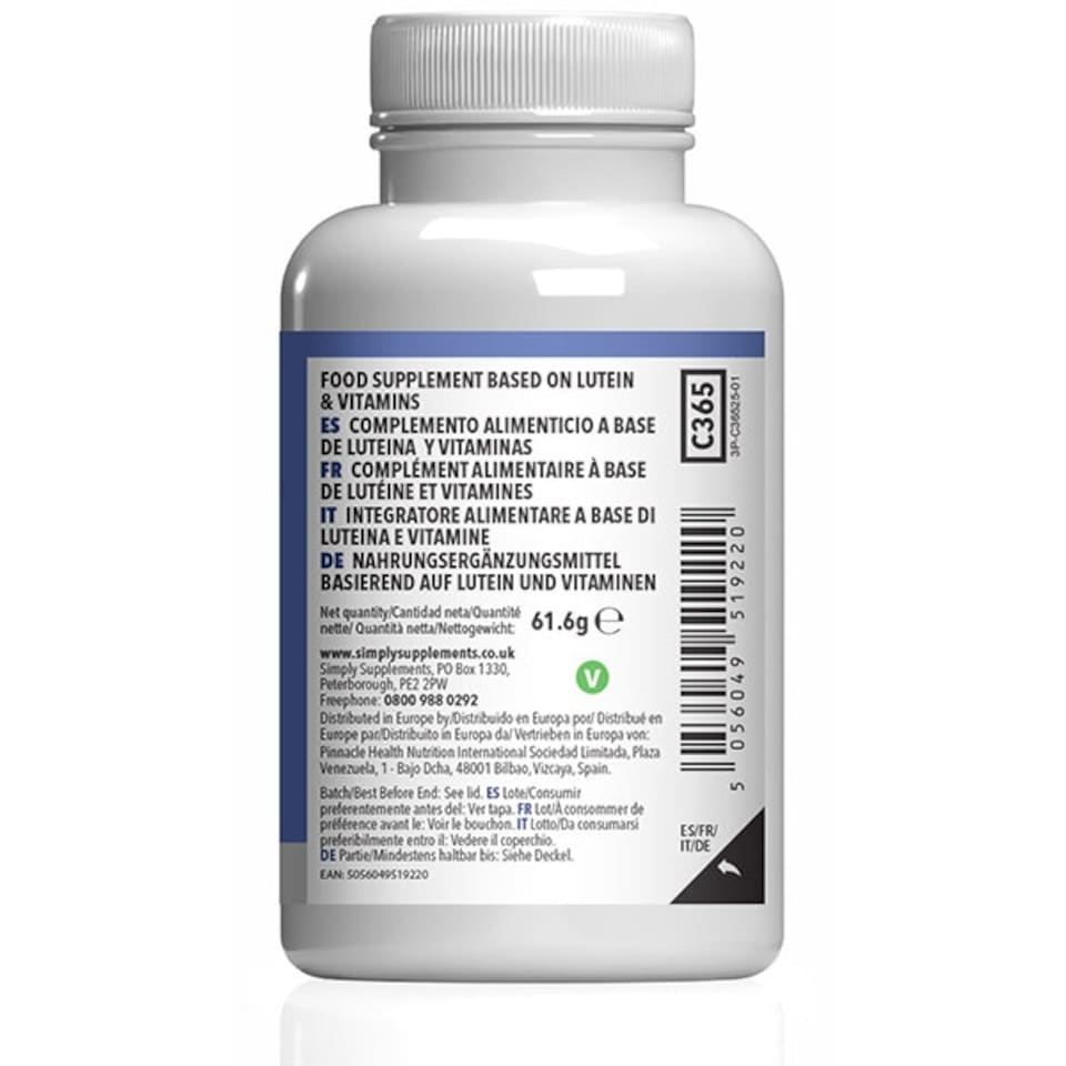 image 1 of Lutein 30mg - 120 Capsules
