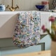 image 2 of Ulster Weavers Confetti Floral Double Oven Glove Multi