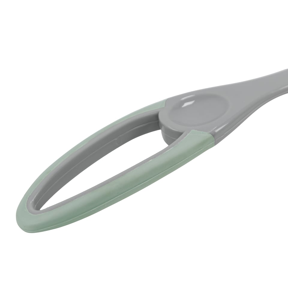 image 1 of JVL Hand Held Window Squeegee Set of 3, Streak-Free Glass Cleaner for Windows, Mirrors & Shower Screens – Grey