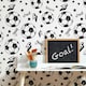 image 1 of Goal! Wallpaper in Monochrome Multi