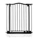 image 1 of Safetots Curved Top Safety Gate, 71cm - 80cm, Matt Black, Pressure Fit Stair Gate