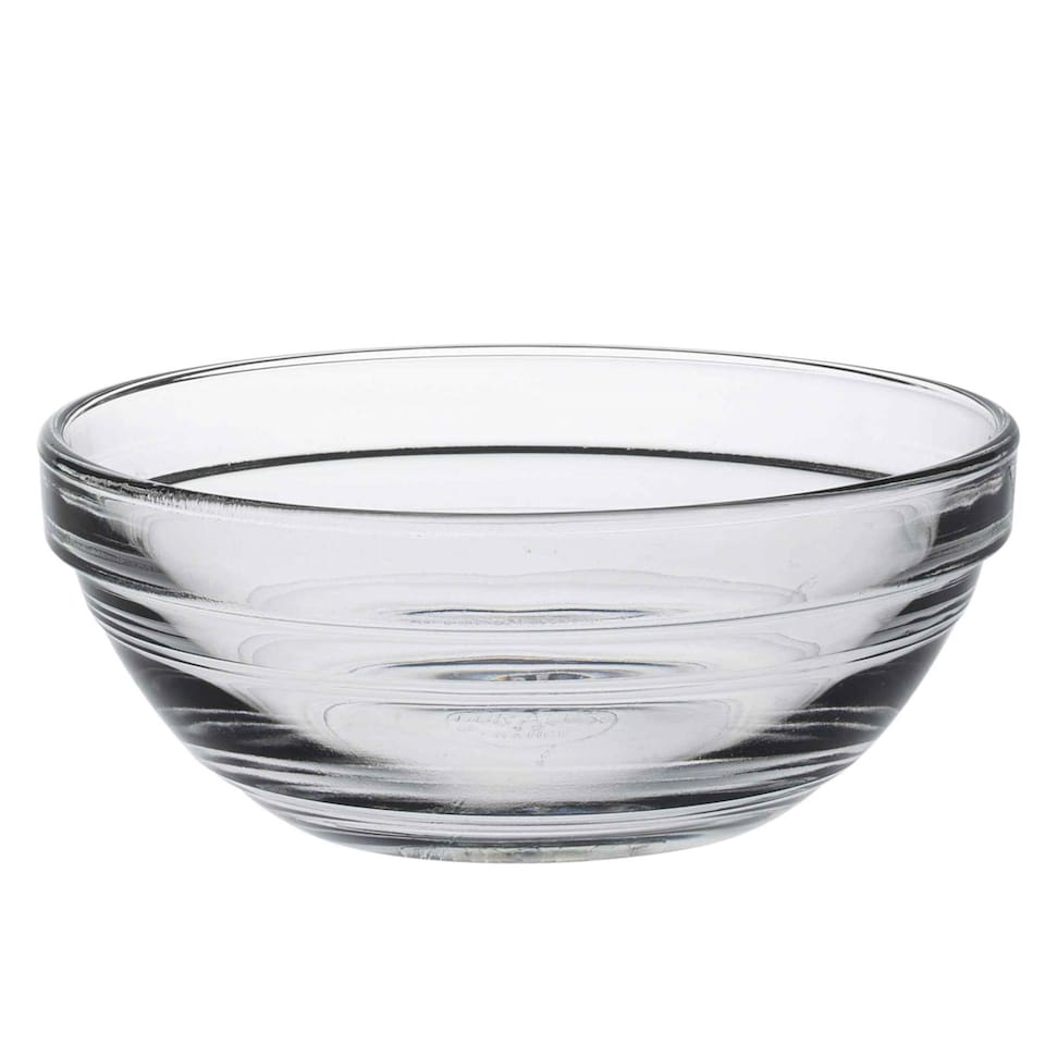 image 1 of Duralex Lys Stacking Glass Cooking / Ingredients / Food Bowl - 10.5cm | Clear | Clear