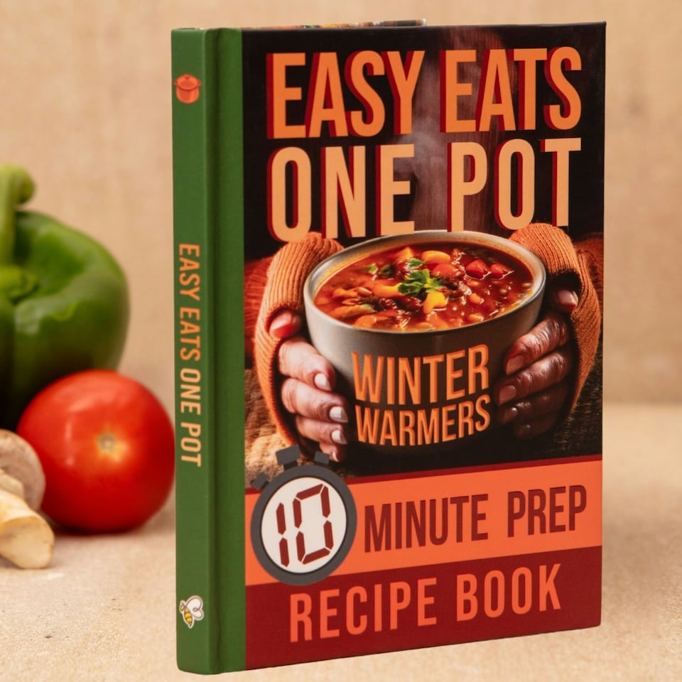image 1 of Easy Eats One Pot Winter Warmers: 10 Minute Prep Recipe Book