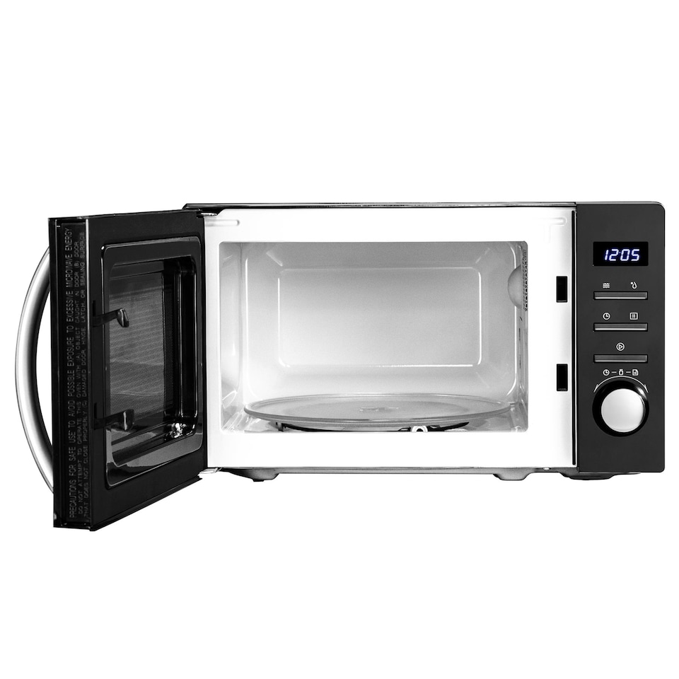 image 1 of Daewoo 20L 800W Black Digital Microwave | Black | 20L