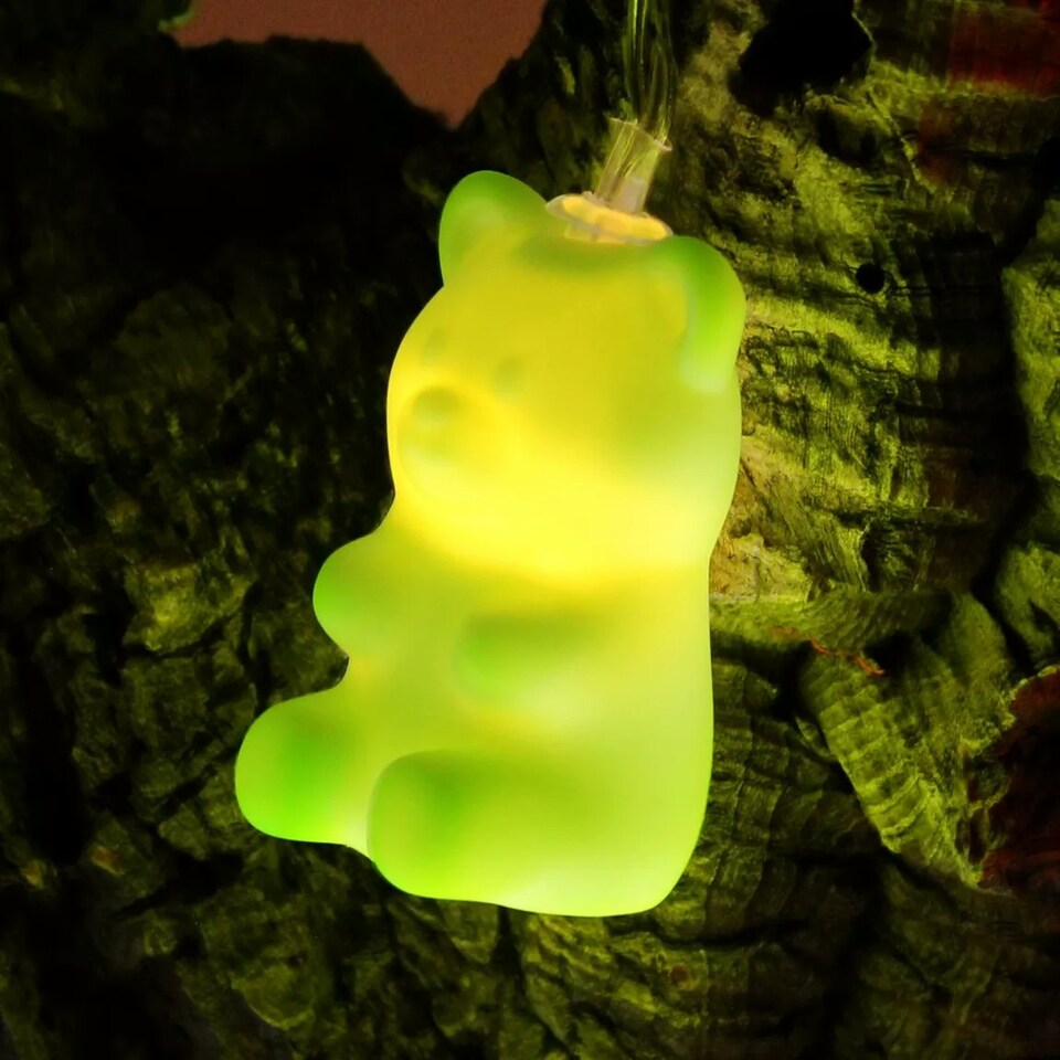 image 1 of Jelly Bear String Lights Multi