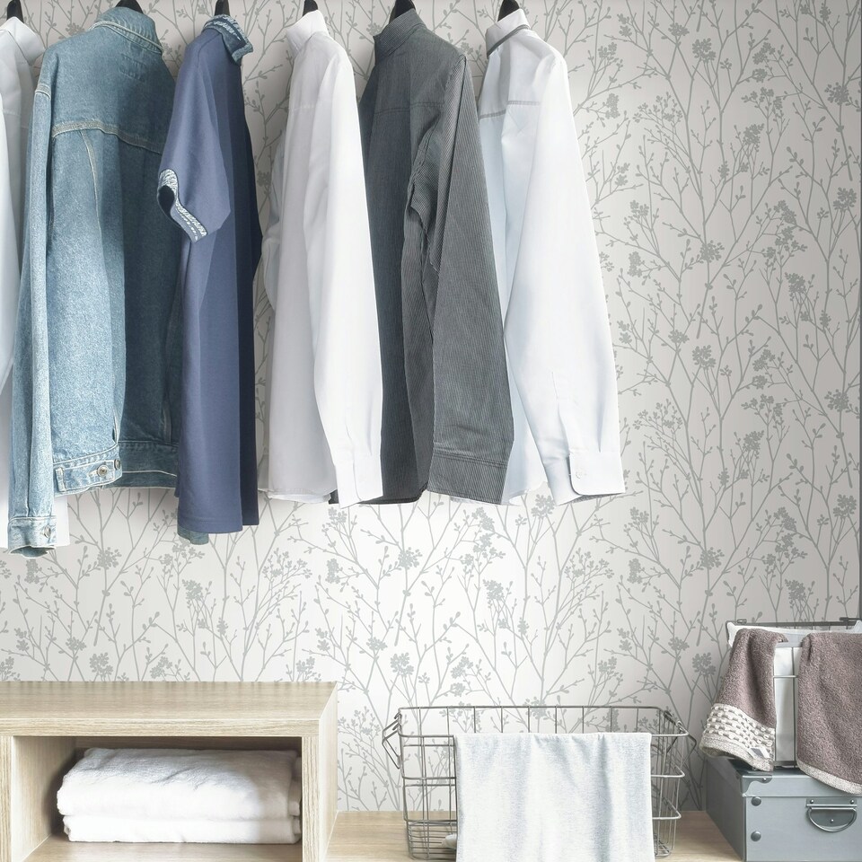 image 1 of NuWallpaper Whistler Self Adhesive Wallpaper Multi