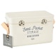 image 4 of Burgon & Ball Leather Handled Seed Packets Storage Tin - Stone