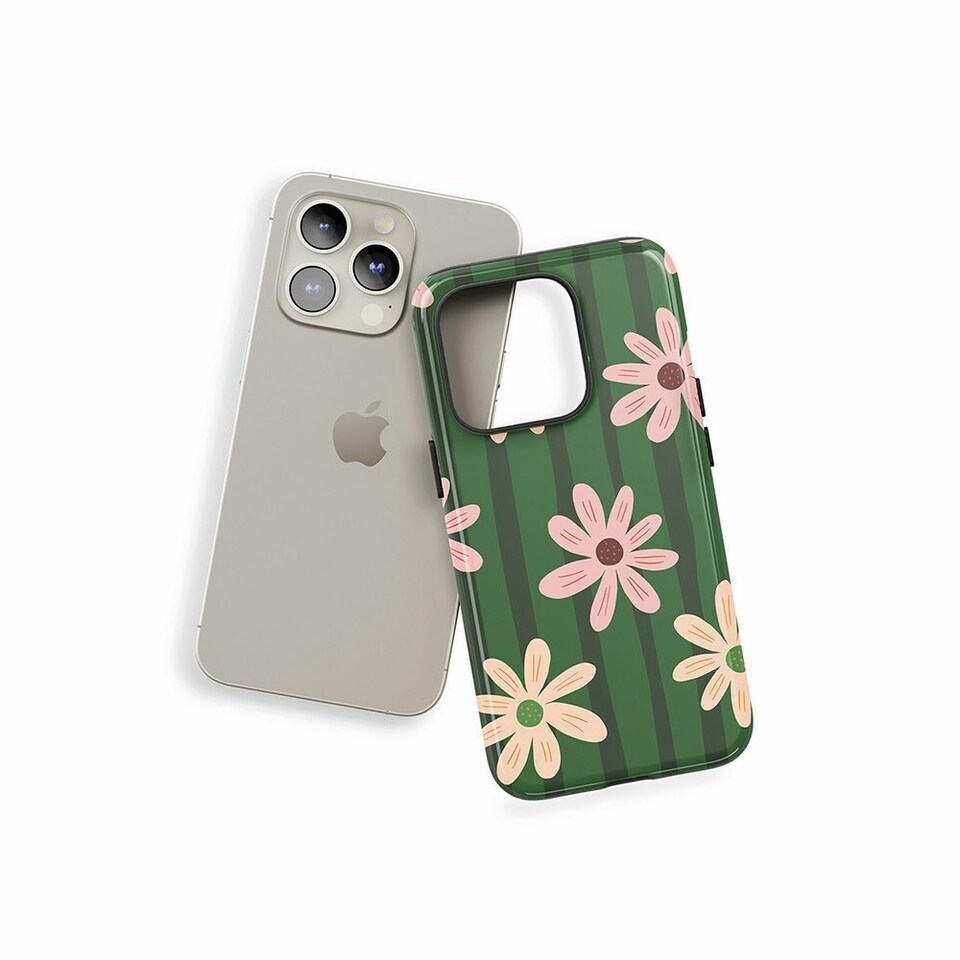 image 1 of Vintage Daisy Phone Case | Multi | iPhone 12
Tough | iPhone 12
Tough