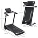 image 7 of HOMCOM 2HP Motorised Treadmill 1-12km/h Folding Frame w/ Wheels Preset Programs