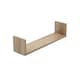 image 4 of Tutti Bambini Set of Three U-Shaped Wall Shelves - Oak