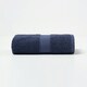 image 3 of Homescapes Turkish Cotton Hand Towel Set of 6 - Navy Blue Blue