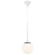 image 3 of Nordlux Cafe Indoor Pendant Light White Glass E27 Hand Blown Glass - Mains Powered, IP20 | White