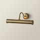 image 3 of ValueLights Gold Indoor Wall Picture Light and E14 Pygmy LED 3W Warm White 3000K Bulb Gold