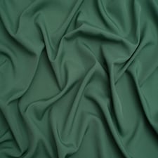 Minerva Core Range Green Soft Touch Crepe Fabric for Dressmaking, 110cm / 43" Wide - per metre
