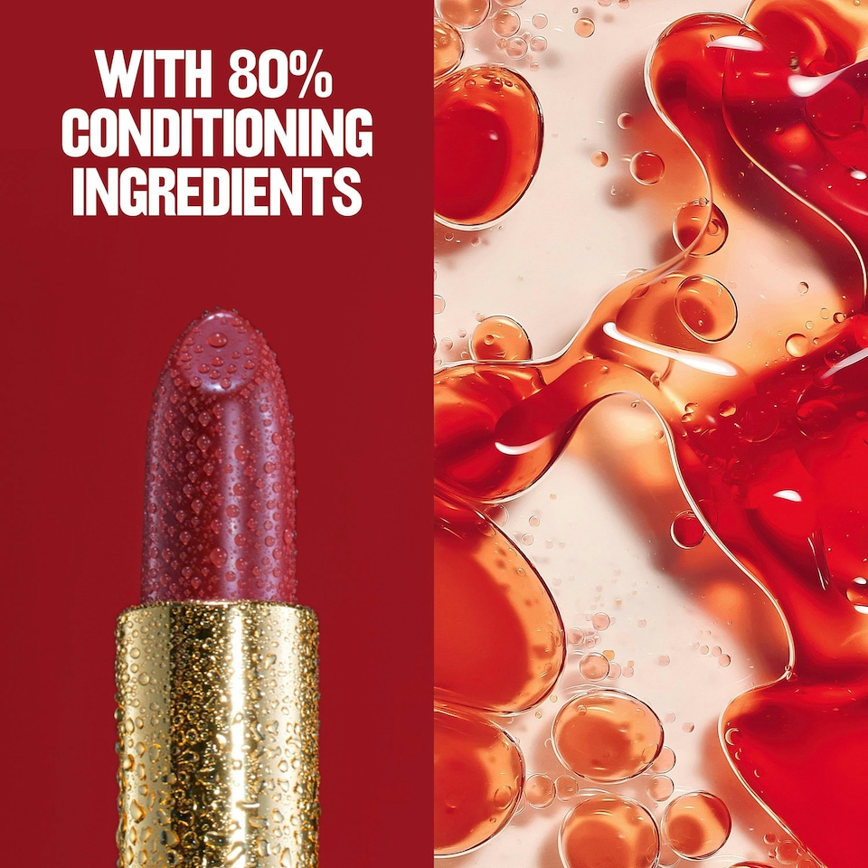 image 1 of Revlon Super Lustrous Lipstick with Moisturising Creamy Formula, Infused with Vitamin E and Avocado Oil, Porto Please N/A