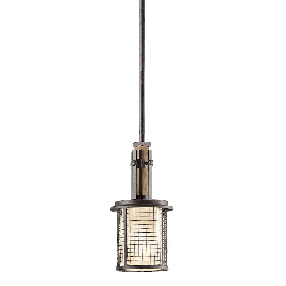 image 1 of Ahrendale 1 Light Ceiling Mini Pendant Iron, E27