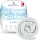 image 1 of Slumberdown Cool Summer Nights Duvet, 4.5 Tog, Double | White