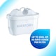 image 7 of AQUAPHOR 2.8 Litre Amethyst Water Filter Jug in Black with 1 x Maxfor+ filter