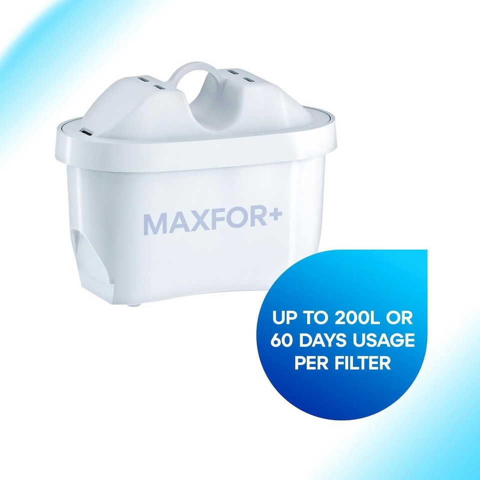 image 1 of AQUAPHOR 2.8 Litre Amethyst Water Filter Jug in Black with 1 x Maxfor+ filter