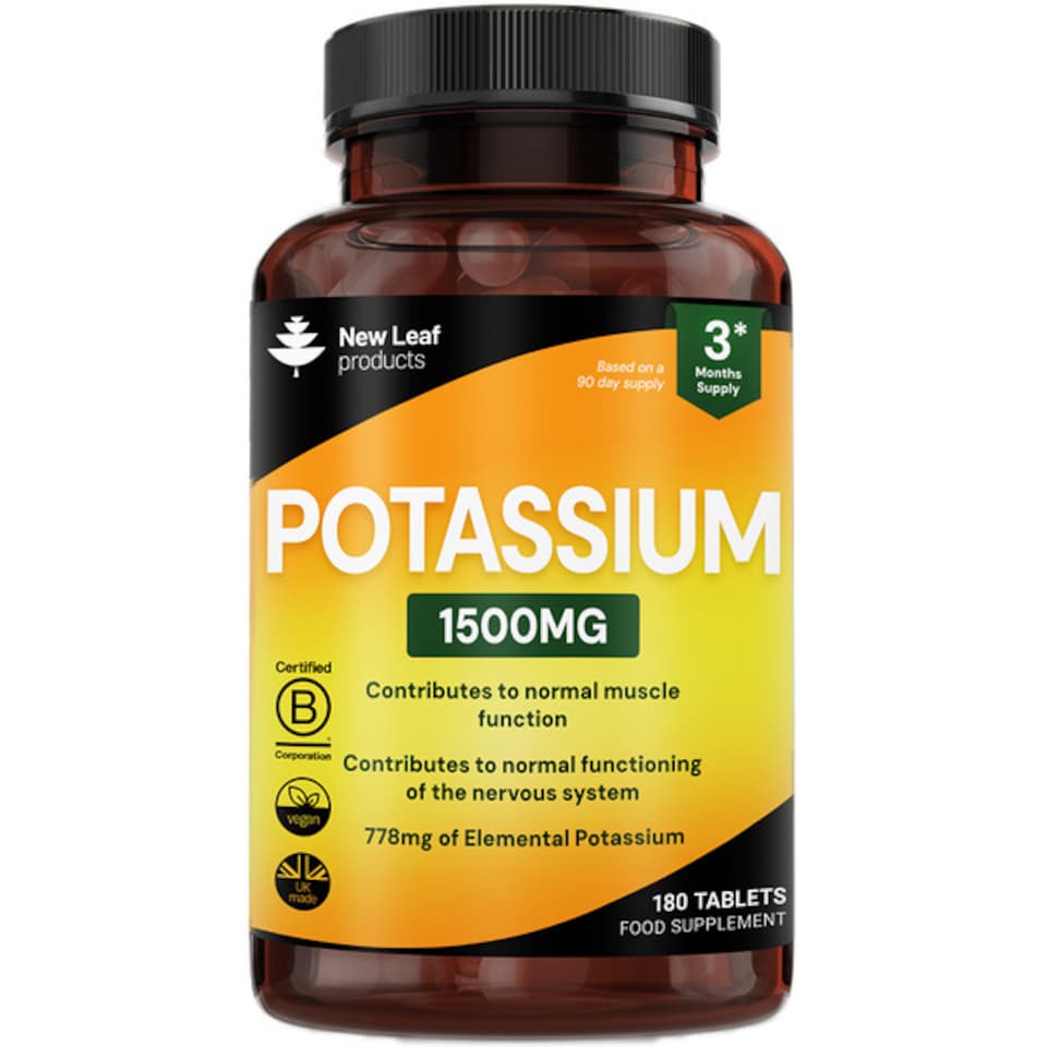 image 1 of Potassium Supplements High Strength - 180 Vegan Electrolytes