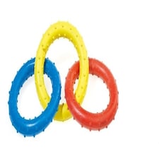 Classic Triple Ring Rubber Tug 190mm (Pack of 6)