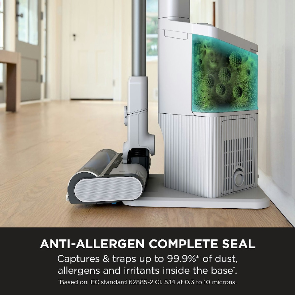 image 1 of Shark Clean and Empty Cordless Vacuum Cleaner and Auto-Empty System BU3521UK