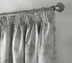 image 5 of Fiji Pencil Pleat Curtains - Silver - 229 cm x 229 cm