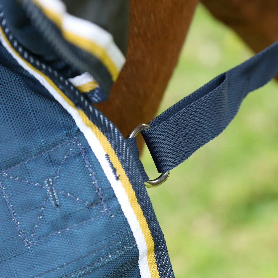 image 1 of Highlander Plus Lite Horse Turnout Rug - Navy - 5'