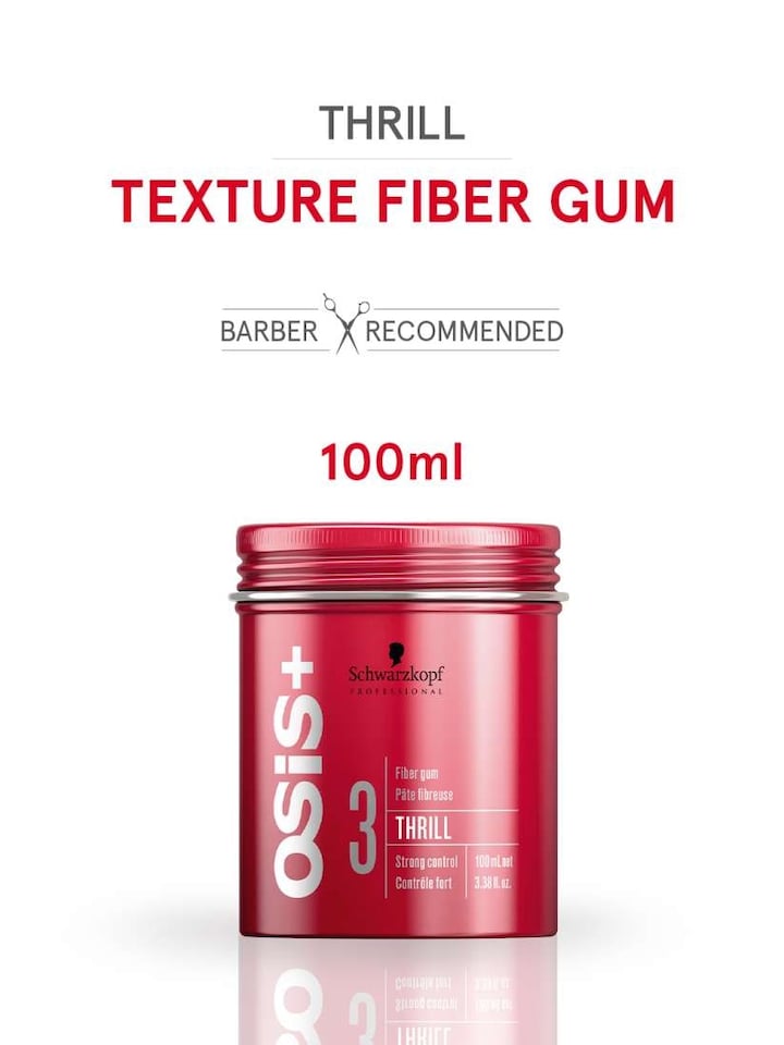 image 1 of Schwarzkopf Osis Plus 3 Thrill Texture Fiber Gum 100 ml