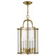 image 1 of Gentry 6 Light Large Ceiling Lantern Pendant Polished Brass, E14