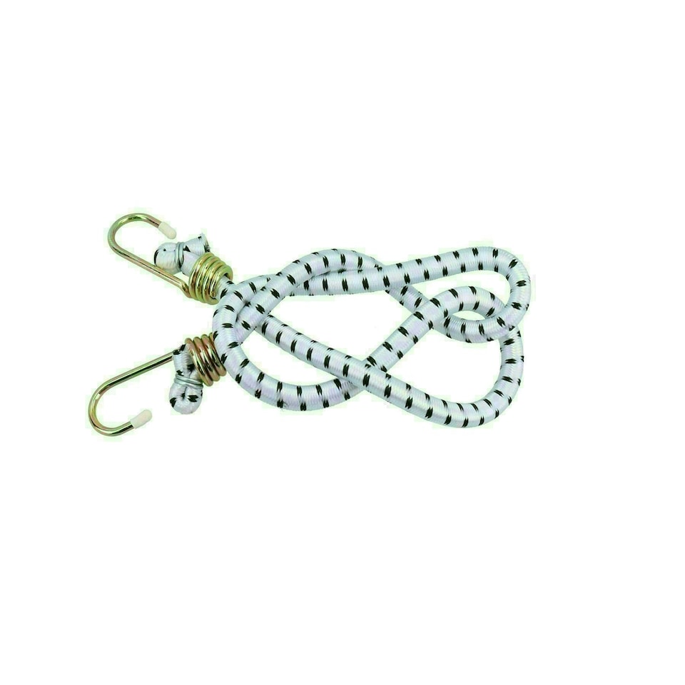 image 1 of 6pc 36" / 900mm Heavy Duty Bungee Cord Strap Tie Down Holder Metal Hooks