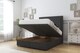 image 2 of Sloomy Pemberton Graphite Dumfries Ottoman Bed With Mattress With 26" Strutted Headboard 3' Single