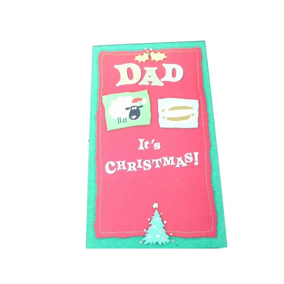 image 1 of Dad It's Christmas Greeting Card By Second Nature