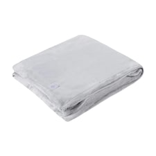 Extra Soft Warm Large Luxury Thermal Fleece Throw Blanket - 180 x 200 cm Grey