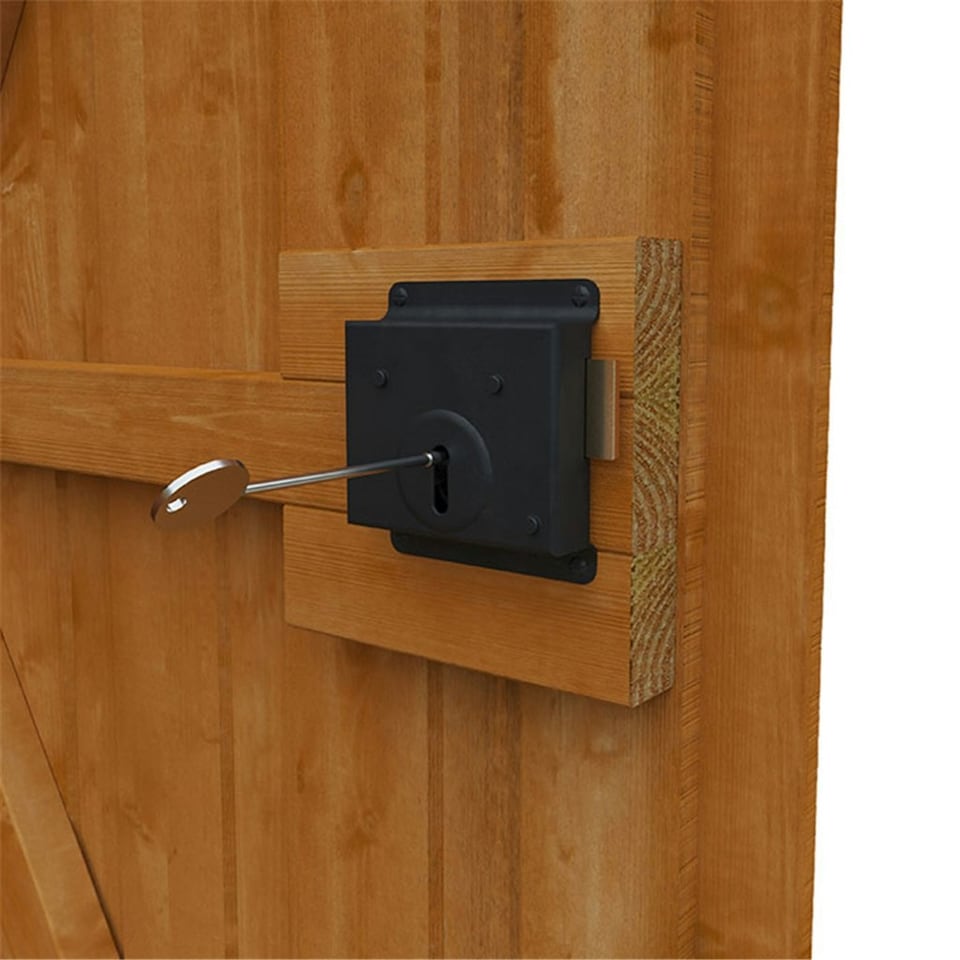 image 1 of 4ft x 4ft (1150mm x 1150mm) Horsforth Shiplap Animal House & 8ft Run(12mm Tongue and Groove Floor and Roof)