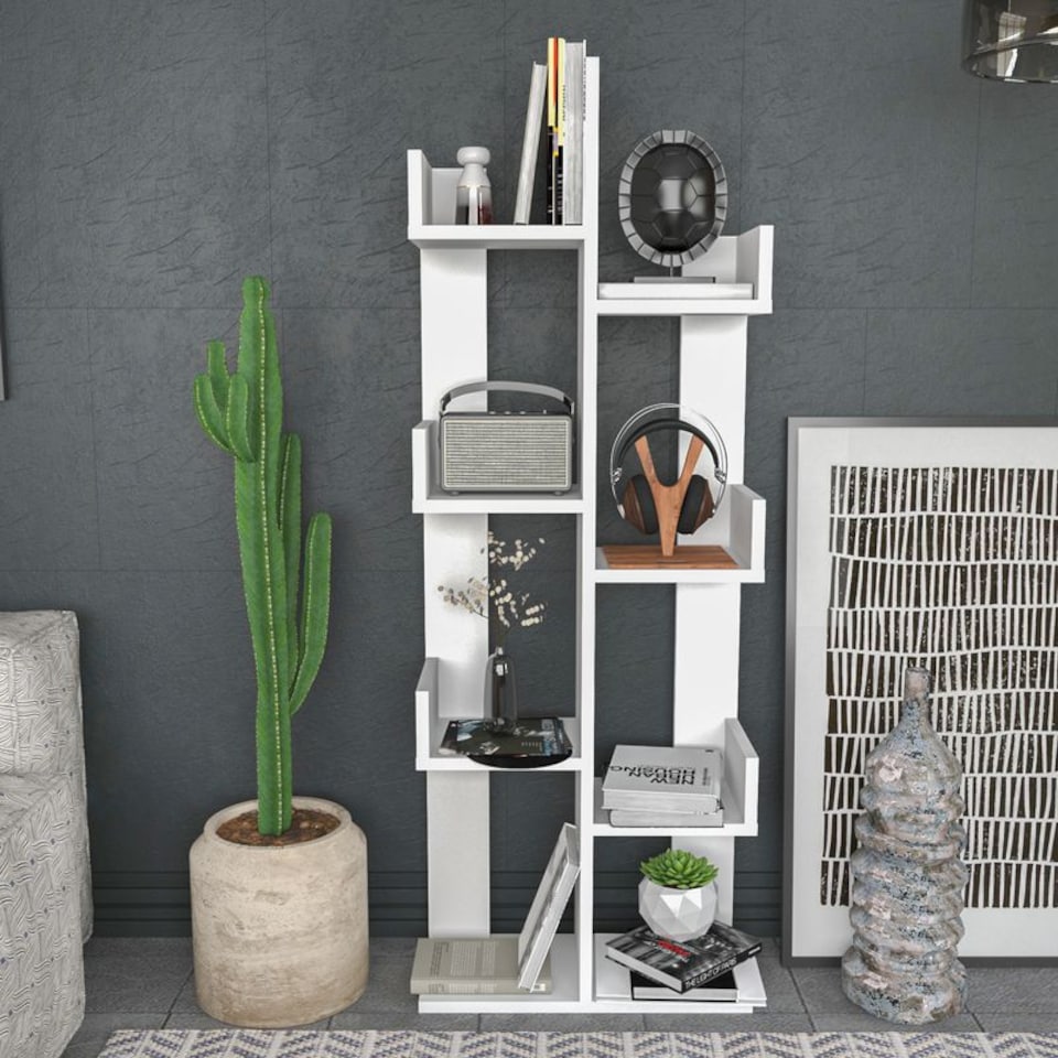 image 1 of Decorotika Lusia 4-tier Bookcase Shelving
